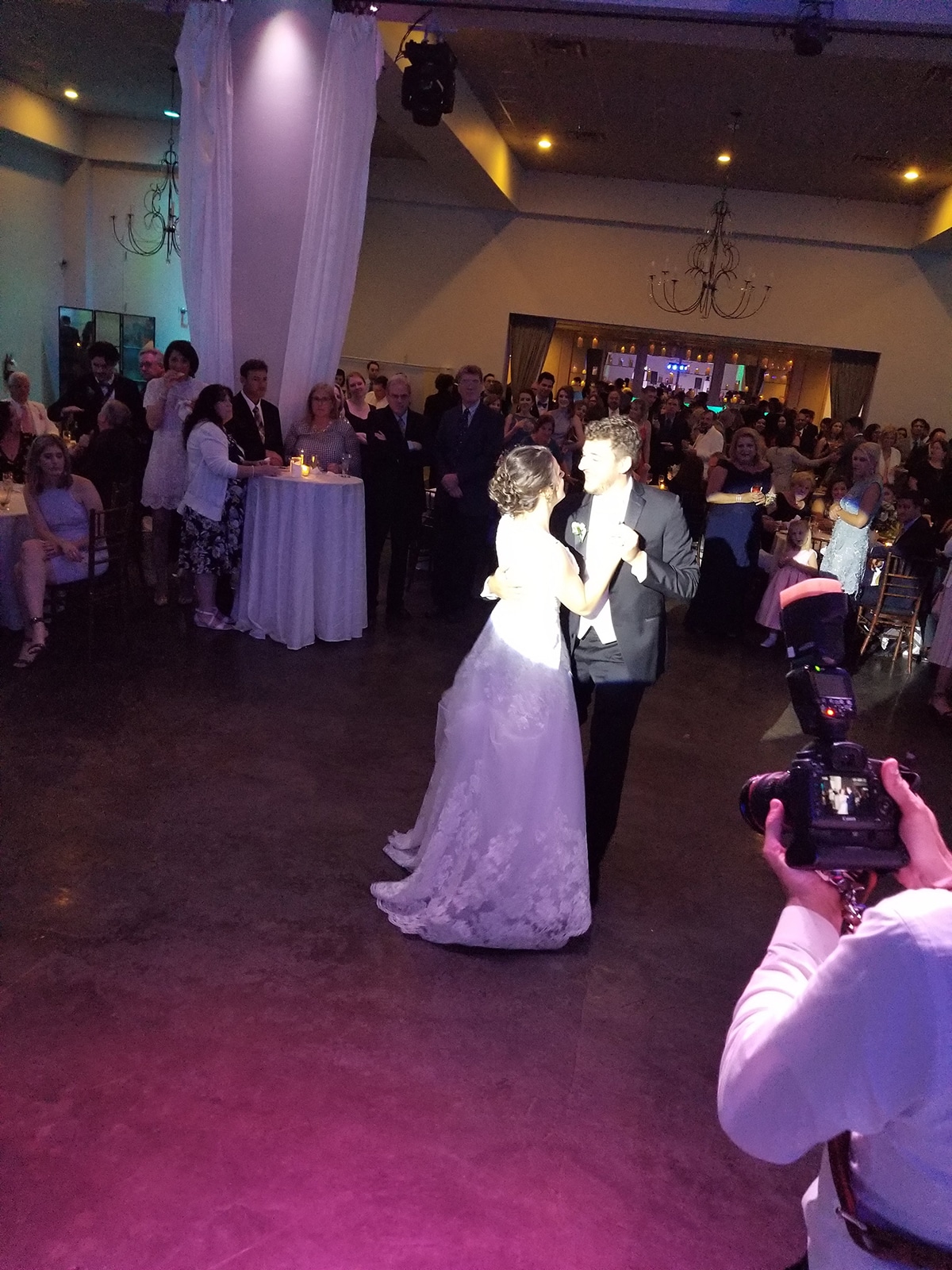 D2 Entertainment wedding First Dance  at The Cannery