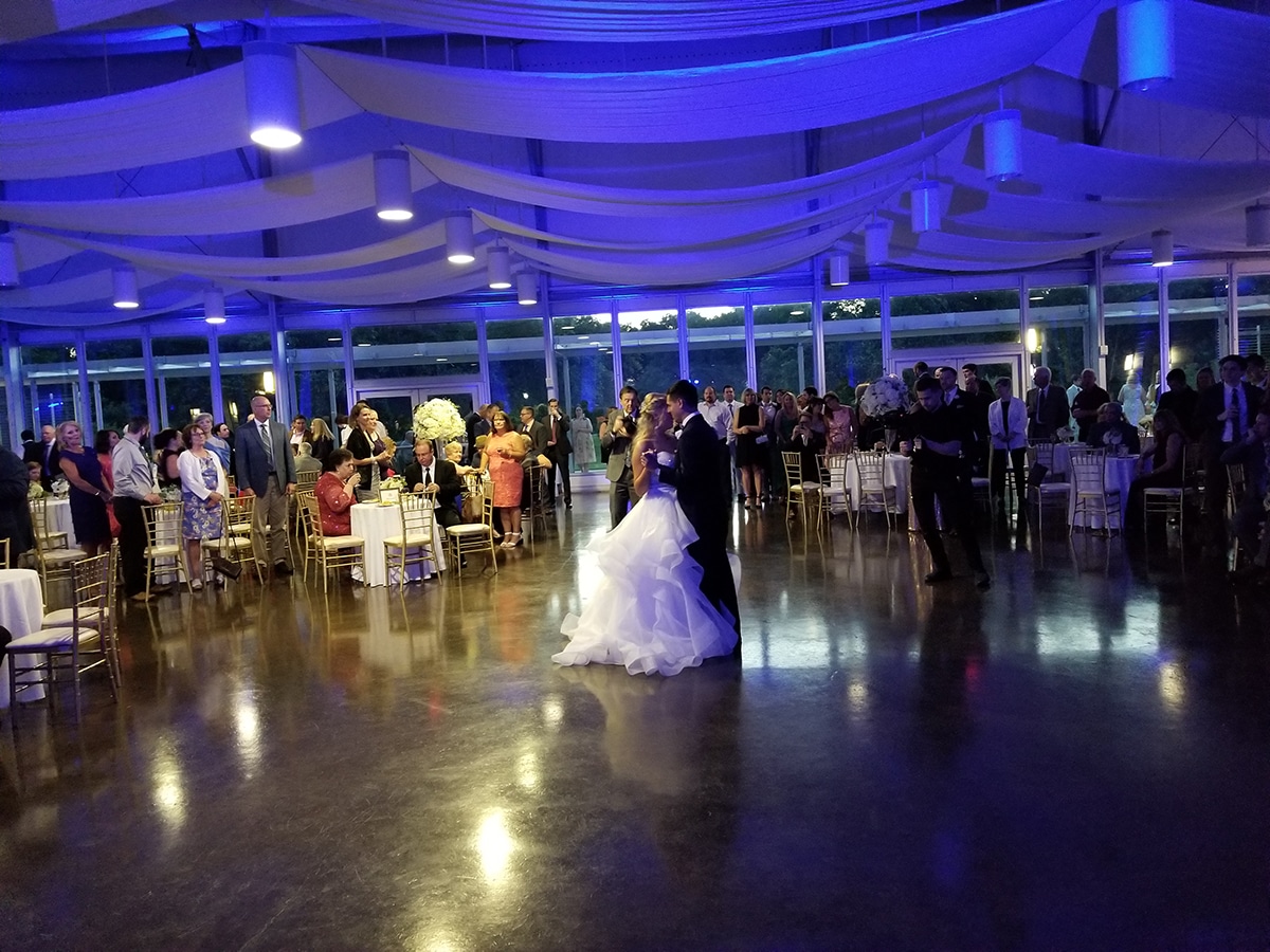 D2 Entertainment Wedding at City Park Arbor Room